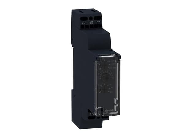 Ajastin 17,5mm multifunktion 0,1s-100t 1 C/O 5A 12-240VAC/DC