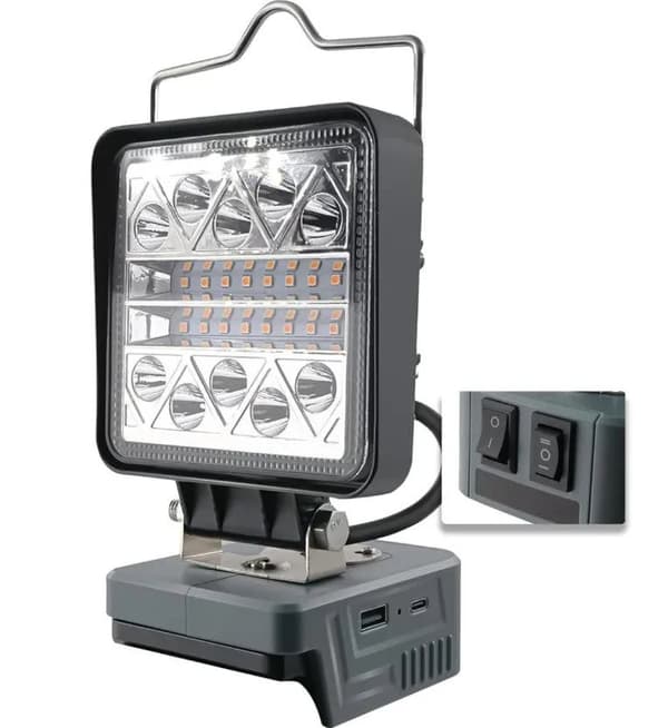 LED-työvalo 800-1800 lumenia Bosch Procore-akkuihin