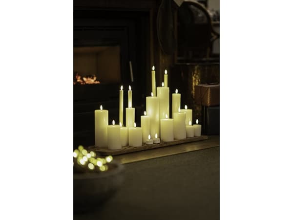 Sirius Sille Ladattava valaisinpönttö Mini Valkoinen - Ø 5 cm - K 6,5 cm - 2 kpl