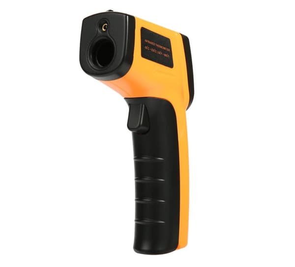 NAPOLI infrarød termometer, orange/sort (785-031)