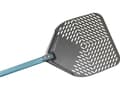 Pikkukuva 2 / 2: Gi.Metal Evoluzione Rectangular Perforated Pizza Peel 36x36 cm Handle 120 cm