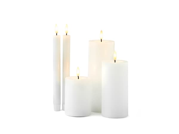 OlsenHome - LED Lyspakke Glat Hvid - 5 Stk