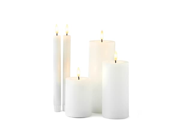 OlsenHome - LED Lyspakke Glat Hvid - 5 Stk