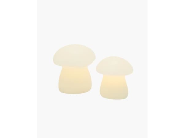 Sirius Elvina svamp, 2 st. 7,8cm + 9,5cm, vit Vit