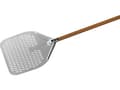 Miniatyrbild 2 av 2: Gi.Metal Woodtech Rectangular Perforated Pizza Peel 36x36 cm Handle 60 cm