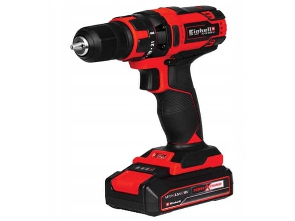 Cordless drill EINHELL TC-CD 18/35 Li-Kit, 1x 4.0 Ah battery and charger, max. with