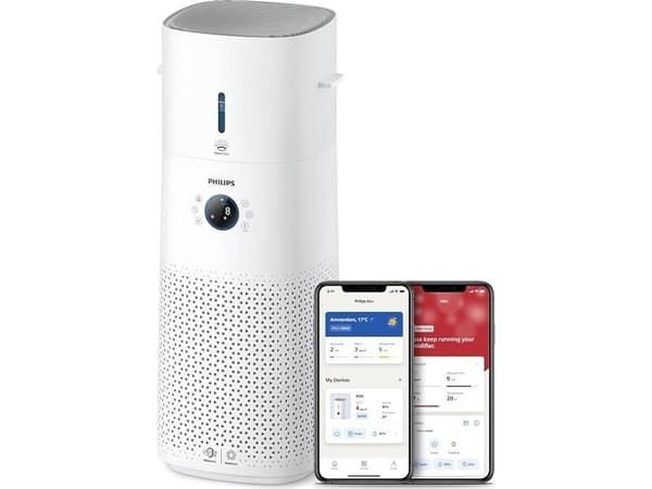 Philips AC3737/10 3000 Series Luftrenser/luftfugter 131 m² Hvid