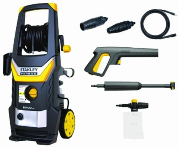 STANLEY-Høytrykkspyler 2600W 180bar. PATIO CLEANER-sett