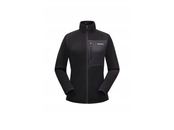 Bluza fleece with pockets women cyy2441fs067-black-s NATUREHIKE