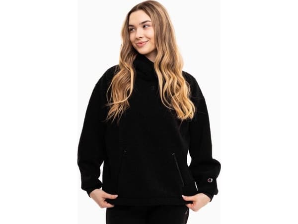 Damkläder Champion Sweatshirt med huva svart 117549 KK001 M