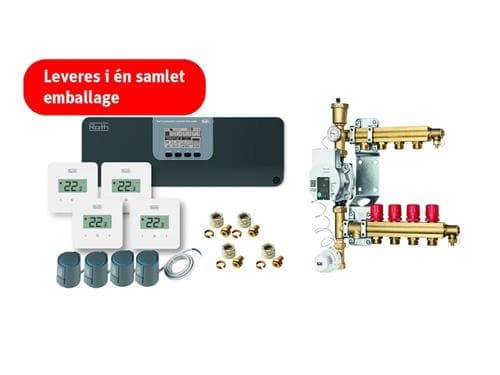 Roth komplet gulvvarmepakke Grab and go 230V 4 rum