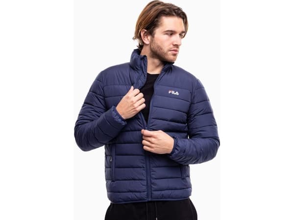 Fila jacka för herrar Fila Butzbach jacka för herrar marinblå FAM0456 50004 L