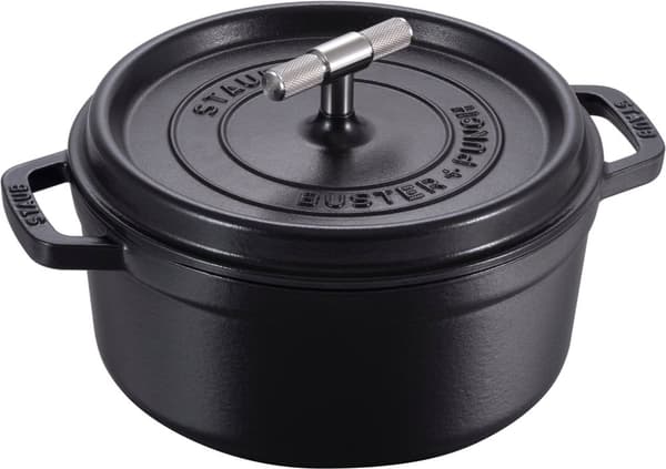 Staub - Buster + Punch Cocotte - Black - 24 cm