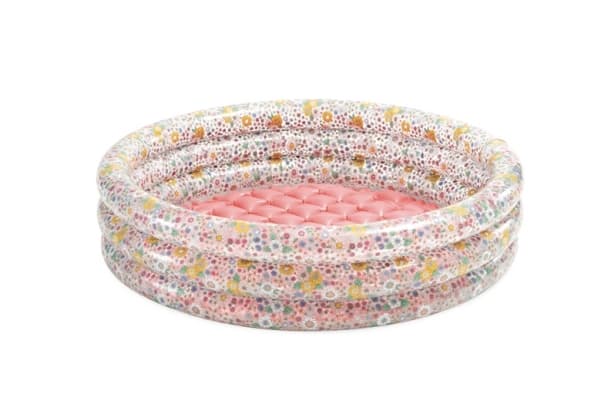 Oppblåsbart basseng, barnebasseng FLOWERS 86x25 cm INTEX 58427