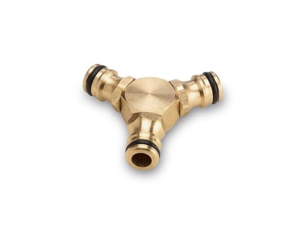 Connector 3 Way Brass Haushalt