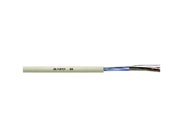 LAPP 34190/100 Datakabel JE-Y(ST)Y...BD 2 x 2 x 0.5 mm² Grå 100 m