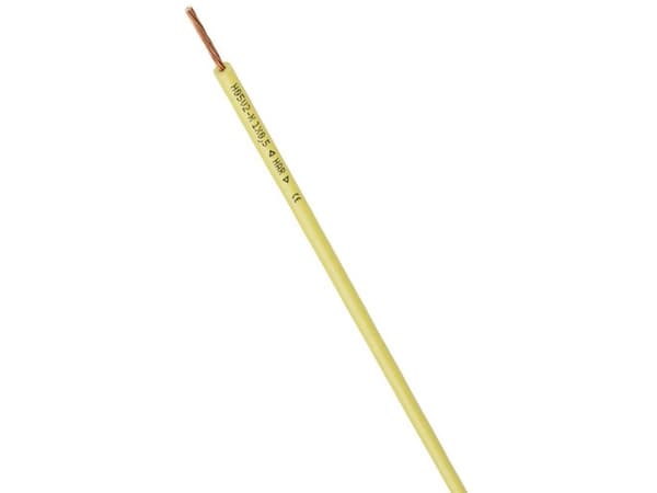 LAPP 4515112/100 Enkeltleder 1 x 0.75 mm² Gul 100 m