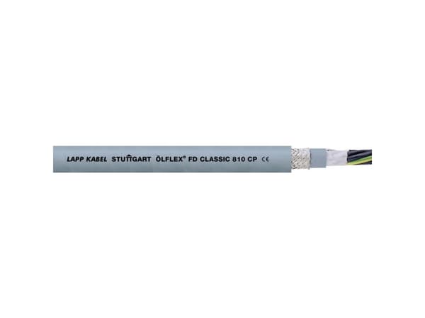 LAPP 26402/100 Hinausketjun kaapeli ÖLFLEX® CLASSIC FD 810 CP 4 G 0,5 mm² Harmaa 100 m