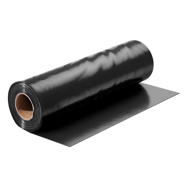 10Mil Plastfolierulle, 5 x 100 FT, Tungt Duty Polyeten i Svart Färg