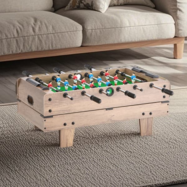 Air Hockey Bord 82 cm, 4-i-1 Combo Spelbord, Fotboll Ping Pong Biljard Funktioner