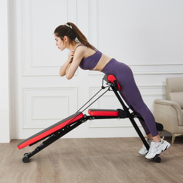 Roman tuoli, Hyperextension penkki, Selkänojan pidennys, Säädettävä, Taitettava, Kuntosaliharjoitteluun