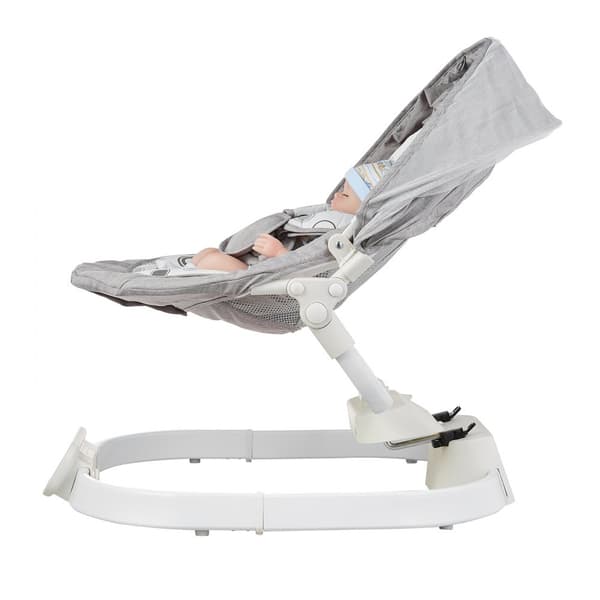 Spädbarns Babygunga, 3 Hastigheter, 3 Sätespositioner, Fjärrkontroll, Bluetooth-funktioner