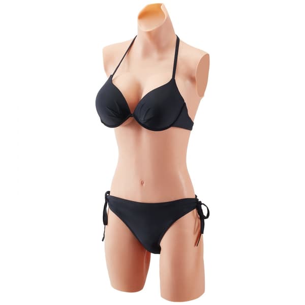 Silikone Bodysuit D-Cup, Silikone Brystplade, ideel til Crossdressers Drag Queen