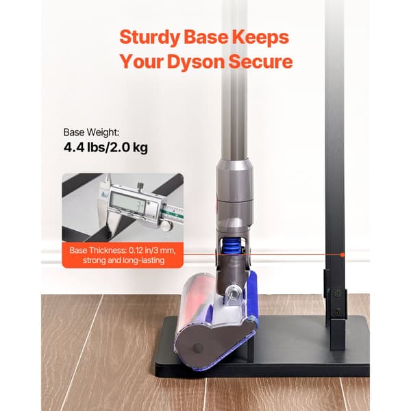 Dyson Multi-Modelsin tyhjiöteline, säilytysteline pidikkeelle, 4 koukulla
