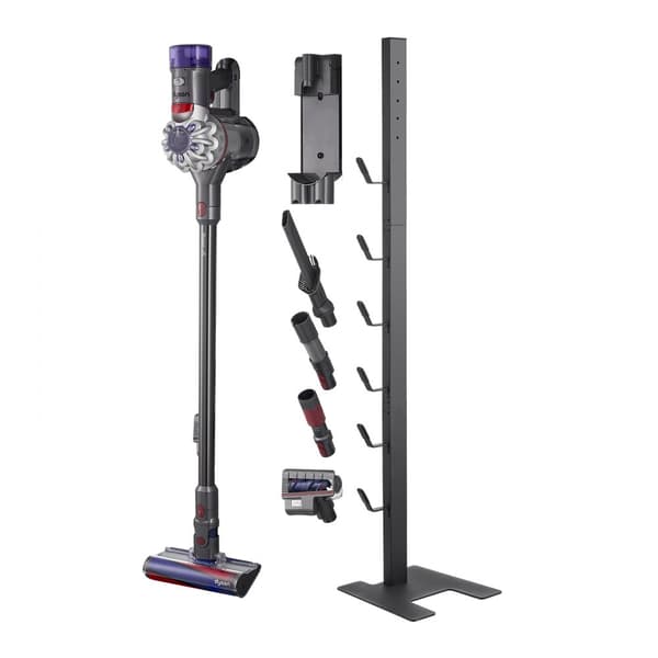 Dyson Multi-Modelsin Tyhjiöteline, Säilytysteline 6 Koukulla, Pidikealue