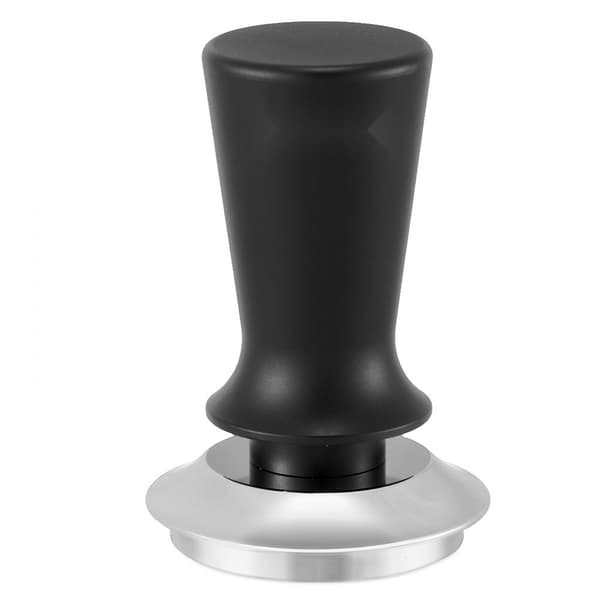 Espresso-tamper 53mm, Kaffe Tamper i rostfritt stål, med fjäderfunktion