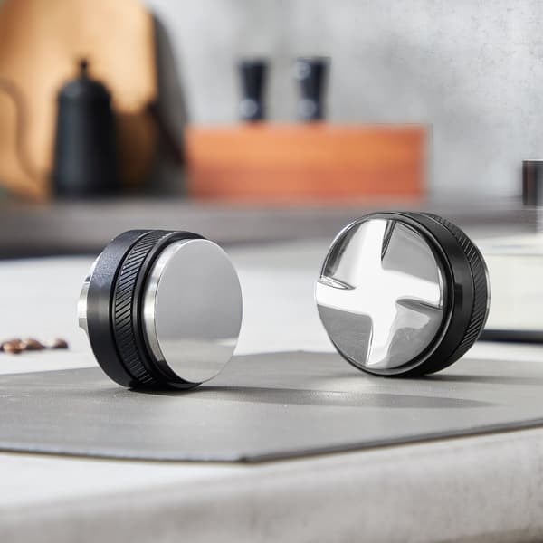 58mm Kaffefördelare 2-i-1, Justerbar Espressofördelare, Perfekt för Hemanvändning