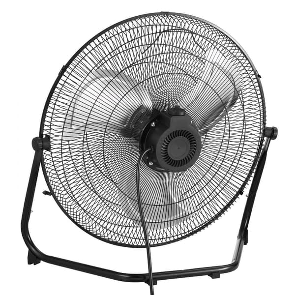 20-i Gulvventilator, 3 Hastigheder, 360° Justerbar Hældning, Højhastigheds Industriel Ventilator