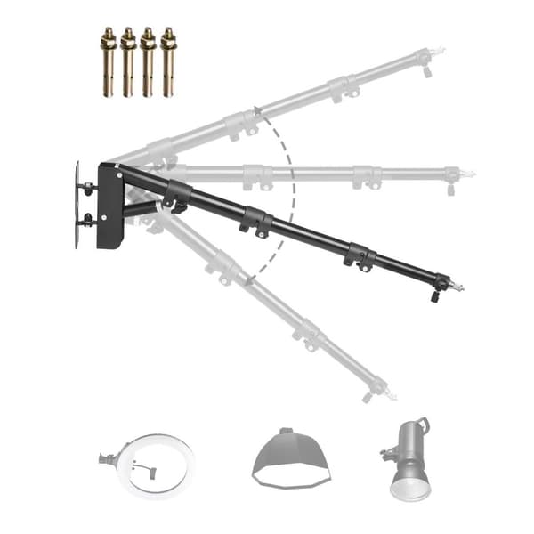 Takfläkt i aluminium 244 cm, utan ljusfjärrkontroll, borstad nickelmodell