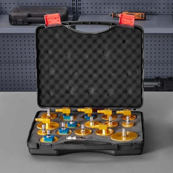Jarruilman Sovitinsarja, 17 kpl Brake Master Bleeder Kit, Soveltuu useimpiin ajoneuvoihin
