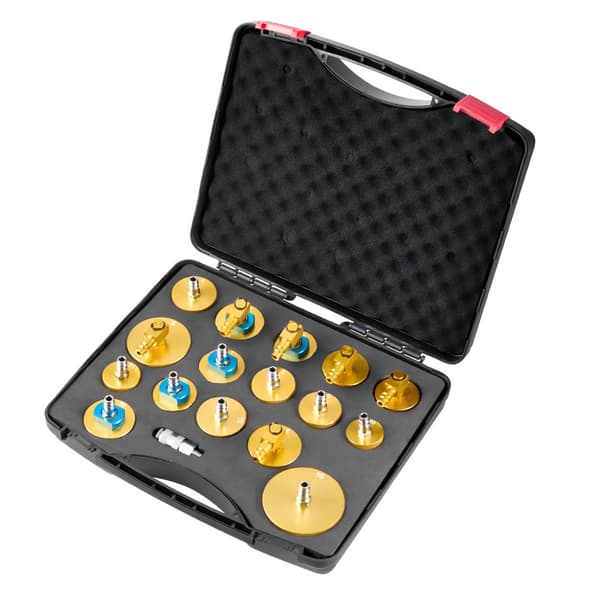 Jarruilman Sovitinsarja, 17 kpl Brake Master Bleeder Kit, Soveltuu useimpiin ajoneuvoihin