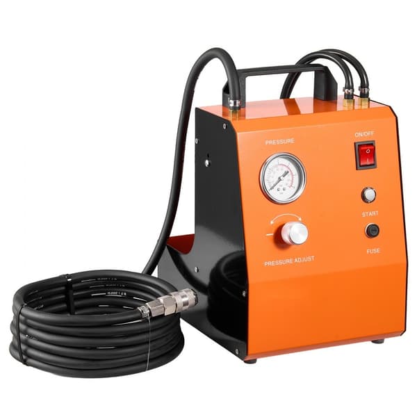 Elektrisk Bromsvätskeadaptersats 220V, Komplett Kit, Användbar för Likström och Växelström