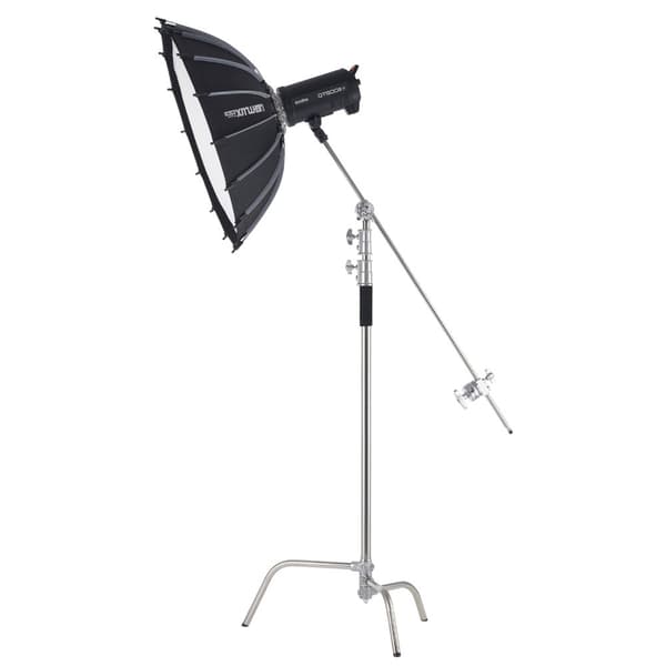 C-stativer med bomarm, Maks. højde 10,83 fod/330 cm, fotograferingslysstativ, stabil og holdbar