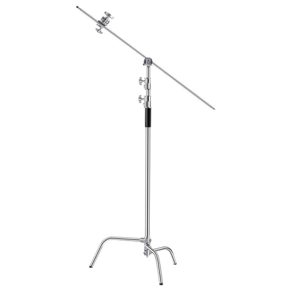 C-stativer med bomarm, Maks. højde 10,83 fod/330 cm, fotograferingslysstativ, stabil og holdbar