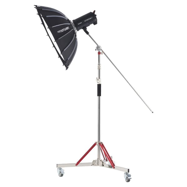Kevyt Heavy Duty Jalusta, Pyörillä, Maksimikorkeus 10,5 jalkaa/320 cm
