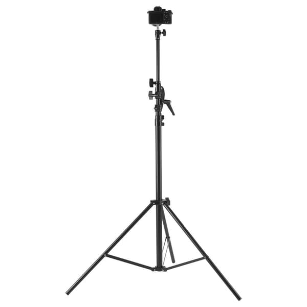 Fotoljusstativ med luftkudde, Aluminium, Justerbar Bomarm