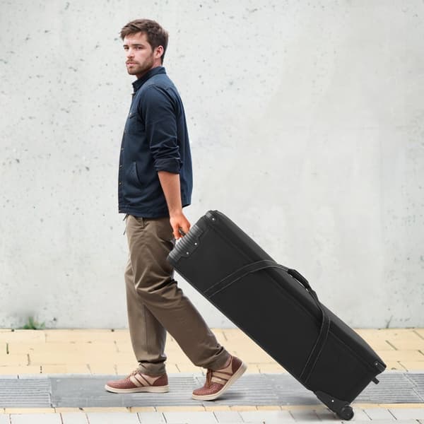 Studieudstyr Trolley Case, Rullende Kamerataske, 51,57 x 14,37 x 14,96 dimensioner