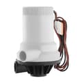 Miniatyrbillede 9 af 11: Livewell-pumpe til båd, 12V 1600GPH, Livewell-lufterpumpe med 2 lige indløb