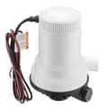 Miniatyrbillede 11 af 11: Livewell-pumpe til båd, 12V 1600GPH, Livewell-lufterpumpe med 2 lige indløb