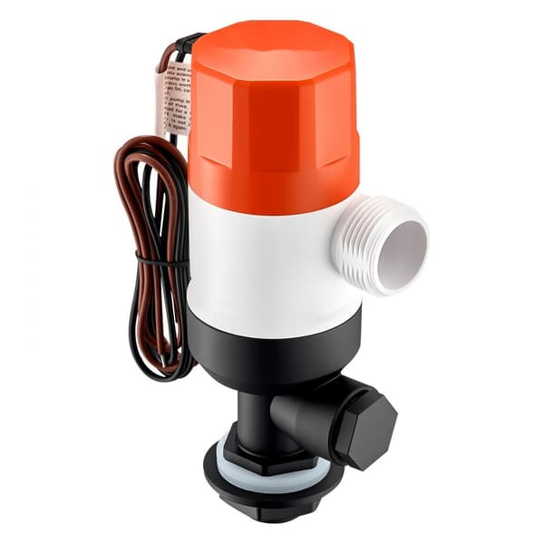 Livewell-pumppu veneeseen, 12V 500GPH, Ilmastinpumppu 2 sisääntulolla, suora