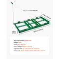 Miniatyrbillede 7 af 11: Trækharve 4ft, tungt arbejde, Driveway Grader Rive, ideel til at jævne grusveje og friskpløjede marker