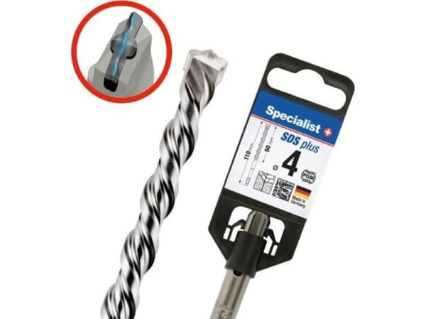 Wiertło Specialist+ SPECIALIST+ SDS+ borr, 4x50/110 mm