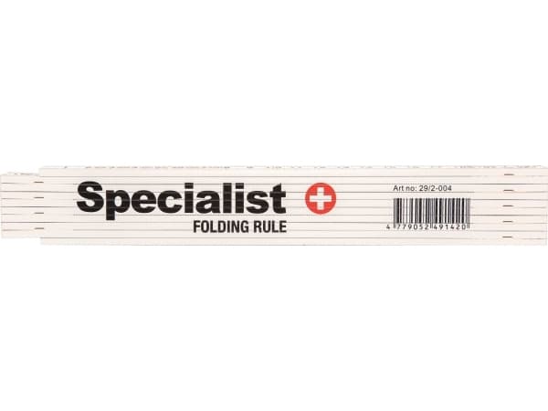 Specialist+ SPECIALIST+ folding plastic tape measure, 2 m