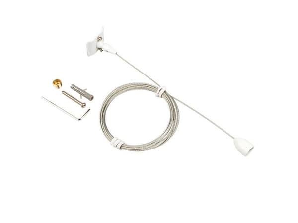 Mita 1F Wiresæt (3 meter) Hvid