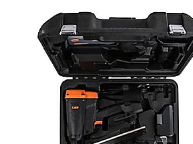 Tjep Haften pistol HA-35 - Gas 3G, inkl. 2stk Li-Ion batt. 7,2V/2,5Ah, lader & kuffert