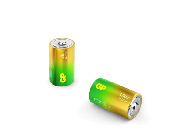 D-batteri GP Ultra Alkali-mangan 1,5 V 2 stk
